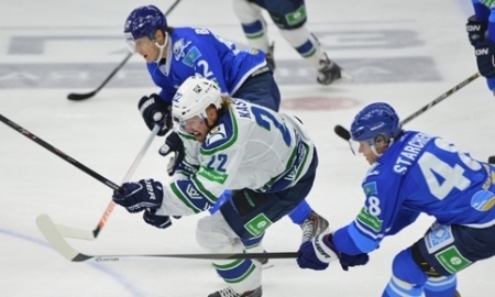 Отчет о матче КХЛ «Барыс» — «Югра» 2:3 ОТ