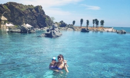 Сабина Алтынбекова устроила семейный отдых во Вьетнаме