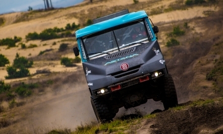 Ардавичус представил грузовик, на котором отправится покорять «Дакар-2015»