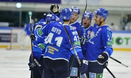 Фоторепортаж с матча КХЛ «Барыс» — «Лада» 2:1