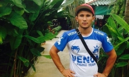 Видео с тренировки Ержана Естанова в Таиланде