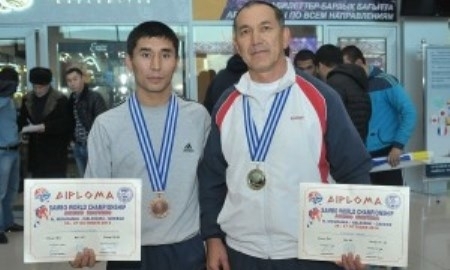 Марал Кушенов на чемпионате мира по самбо среди ветеранов завоевал золотую медаль