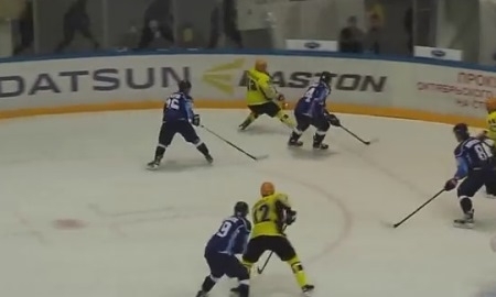 Видеообзор матча ВХЛ «Рязань» — «Сарыарка» 0:4