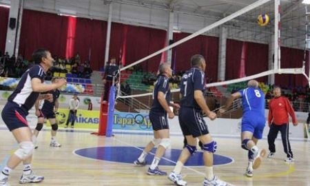 Жамбылская команда стала чемпионом в международном турнире по волейболу