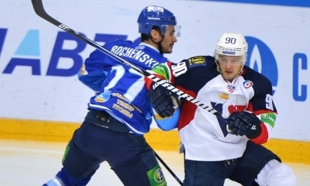 Инфографика к матчу КХЛ «Барыс» — «Слован»