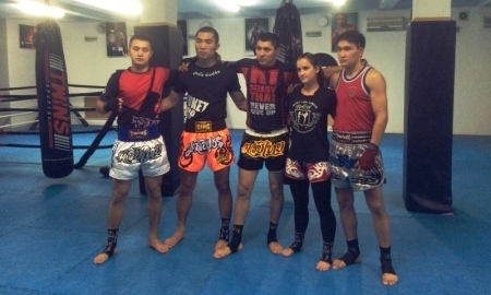 Казахстанские тай-боксеры готовятся к турниру «Thai Fight-2014»