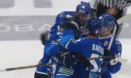 Видео шайб матча КХЛ «Барыс» — «Слован» 6:1