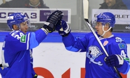 Отчет о матче КХЛ «Барыс» — «Слован» 6:1 