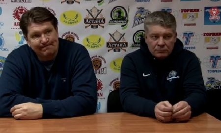 Видео послематчевой пресс-конференции игр чемпионата РК «Арлан» — «Номад» 6:2, 7:1