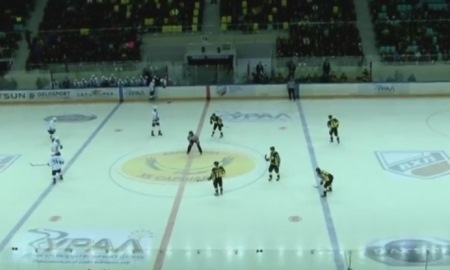 Видео матча ВХЛ «Сарыарка» — «ТХК» 3:1 
