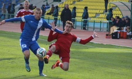 Фоторепортаж с матча Премьер-Лиги «Тараз» — «Спартак» 1:0