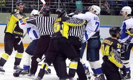 «Сарыарка» и «Казцинк-Торпедо» — в ТОП-7 главных событий недели ВХЛ