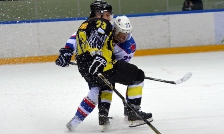 Фоторепортаж с матча ВХЛ «Сарыарка» — «СКА-Карелия» 2:1