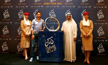 Винченцо Нибали принял участие в презентации Тура Дубая-2015