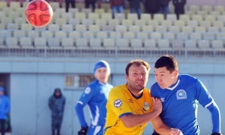 Фоторепортаж с матча Первой лиги «Окжетпес» — «Каспий» 4:1