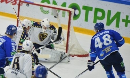 Фоторепортаж с матча матча КХЛ «Барыс» — «Сочи» 5:4 Б