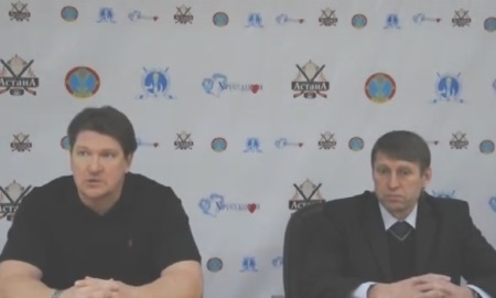 Видео послематчевой пресс-конференции игр чемпионата РК «Астана» — «Арлан» 6:7, 4:3 Б 