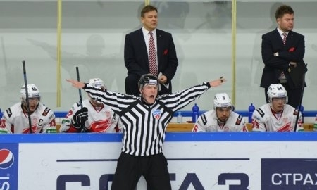 Фоторепортаж с матча КХЛ «Барыс» — «Аванград» 1:3