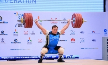 Фоторепортаж с выступления Ильи Ильина в «рывке» на чемпионате мира