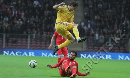 Улан Конысбаев сегодня отыграл 20-й матч за сборную