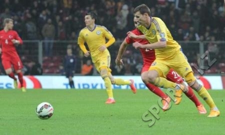 Дмитрий Шомко провёл 15-й матч за сборную Казахстана