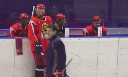 Видео тренировки «Арыстана» перед встречей с «Номадом»