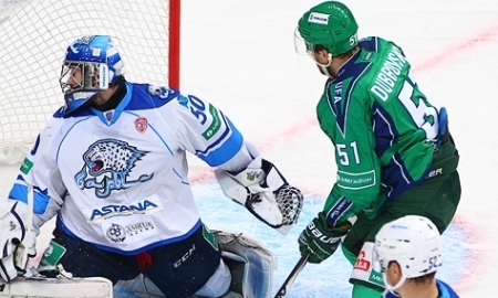 Фоторепортаж с матча КХЛ «Салават Юлаев» — «Барыс» 5:3