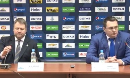 Видео послематчевой пресс-конференции игры КХЛ «Салават Юлаев» — «Барыс» 5:3