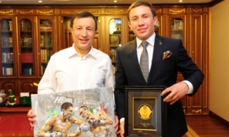 Адильбек Джаксыбеков предложил Геннадию Головкину провести бой в Астане