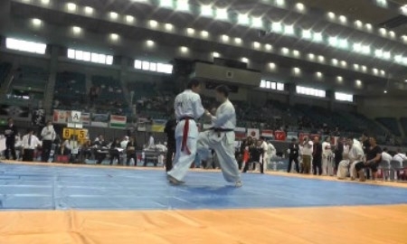 Казахстанский каратист завоевал «золото» на ЧМ в Токио