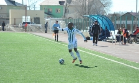 Болельщики «Атырау» признали гол Нсереко в ворота «Кайрата» лучшим за сезон