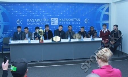 Фоторепортаж с пресс-конференции турнира по ММА «Дала Батырлары»