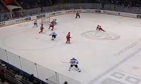 Видеообзор матча КХЛ «Автомобилист» — «Барыс» 2:1 ОТ