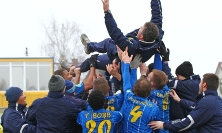 Чебурин завоевал с «Круоей» серебряные медали чемпионата Литвы