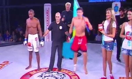 Видео моментов боя турнира ММА «Дала Батырлары» Куат Хамитов — Тиаго Луиз До Насчименто