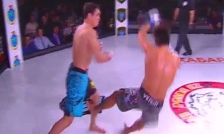 Видео боя турнира ММА «Дала Батырлары» Адиль Боранбаев — Венер Галиев