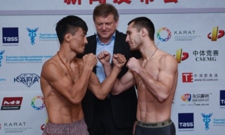 Казахстанский боец Сергей Морозов одержал победу на турнире M-1 в Китае