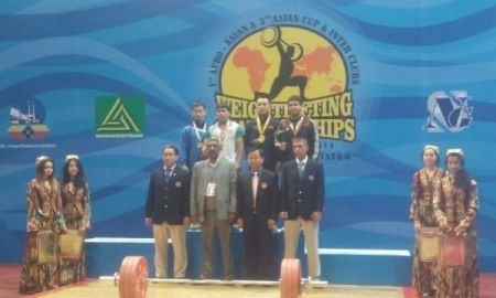 Тяжелоатлеты ЮКО заняли призовые места в Узбекистане