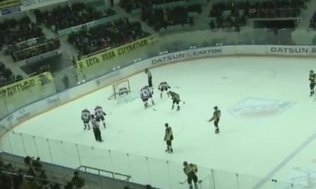 Видео матча ВХЛ «Сарыарка» — «Ермак» 5:3