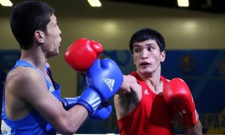 Фоторепортаж с первого дня чемпионата Казахстана по боксу