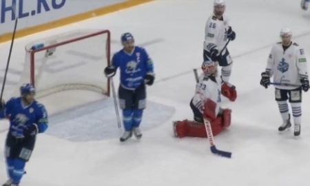 Видеообзор матча КХЛ «Барыс» — «Адмирал» 4:5 ОТ