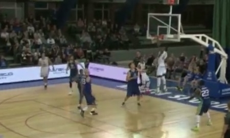 Мяч в кольцо «Астаны» попал в ТОП-10 игровых моментов ноября в ВТБ