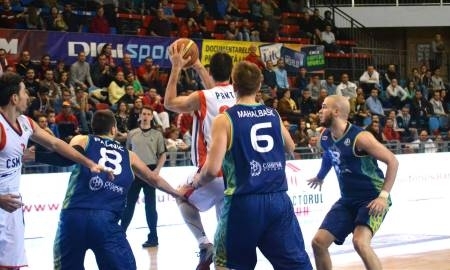 Фоторепортаж с матча Еврочелленджа «Орадя» — «Астана» 74:83