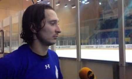 Егор Рожков поделился впечатлениями от победы над «Сарыаркой» с телеканалом Рен-ТВ «Пилот»