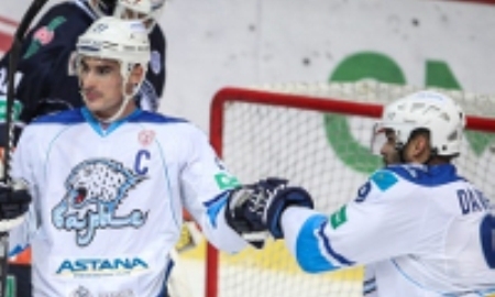 Видео шайб матча КХЛ «Медвешчак» — «Барыс» 3:5