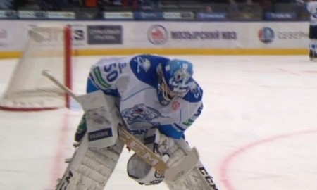 Видео шайб матча КХЛ «Динамо» Минск — «Барыс 5:2