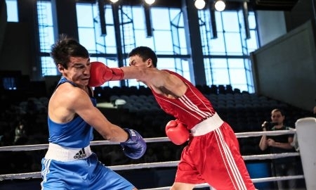 Фоторепортаж с финала Кубка Казахстанской федерации бокса 