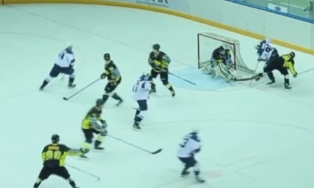 Видеообзор матча ВХЛ «Сарыарка» — «Саров» 4:3 Б