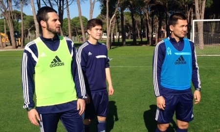 Фоторепортаж с тренировки «Ордабасы»