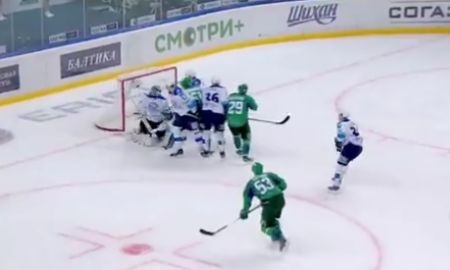 Шайба в ворота «Барыса» признана одной из лучших в ноябре КХЛ